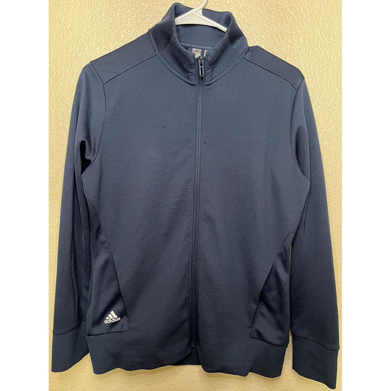 Adidas Golf Textured Full Zip Jacket 88387 Women's... Depop