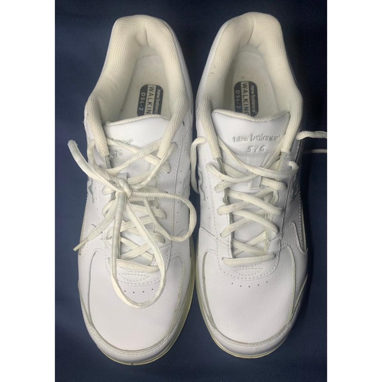 New Balance DSL-2 White Walking Shoes Size 12 D Wide... - Depop
