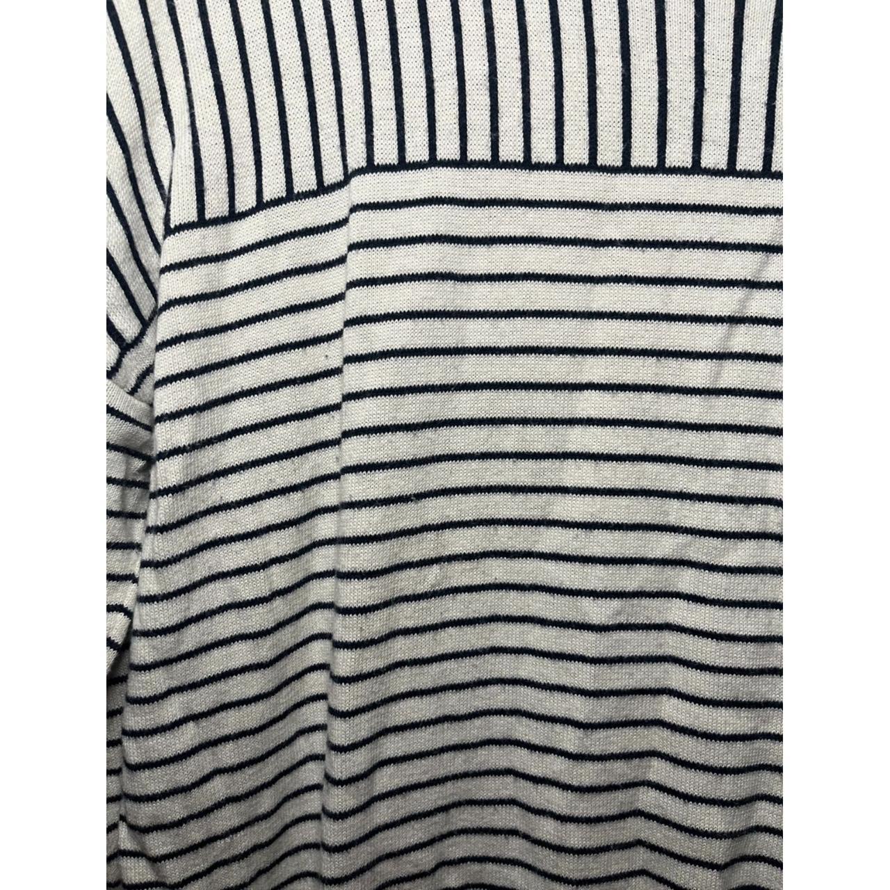 Abercrombie & Fitch Striped Sweater Women's Large... - Depop