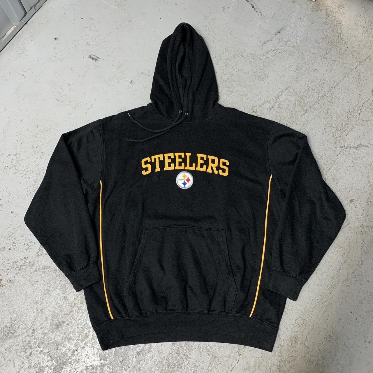 NIKE NFL PITTSBURGH STEELERS MENS THERMAL HOODIE - Depop