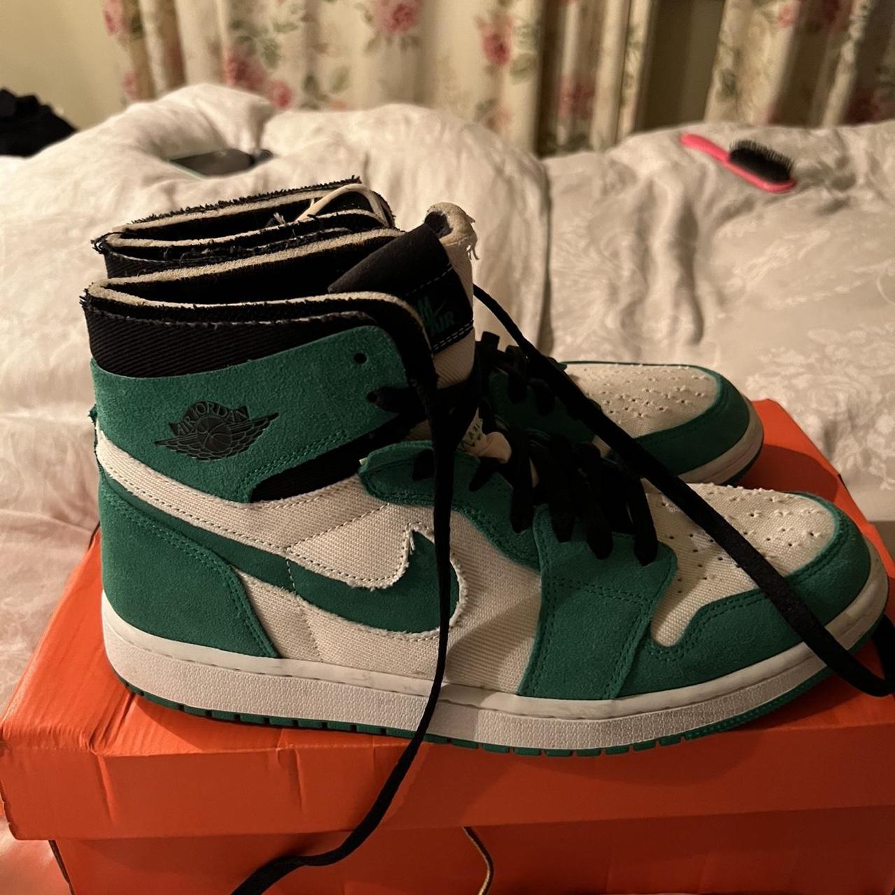 jordan 1 zoom black green