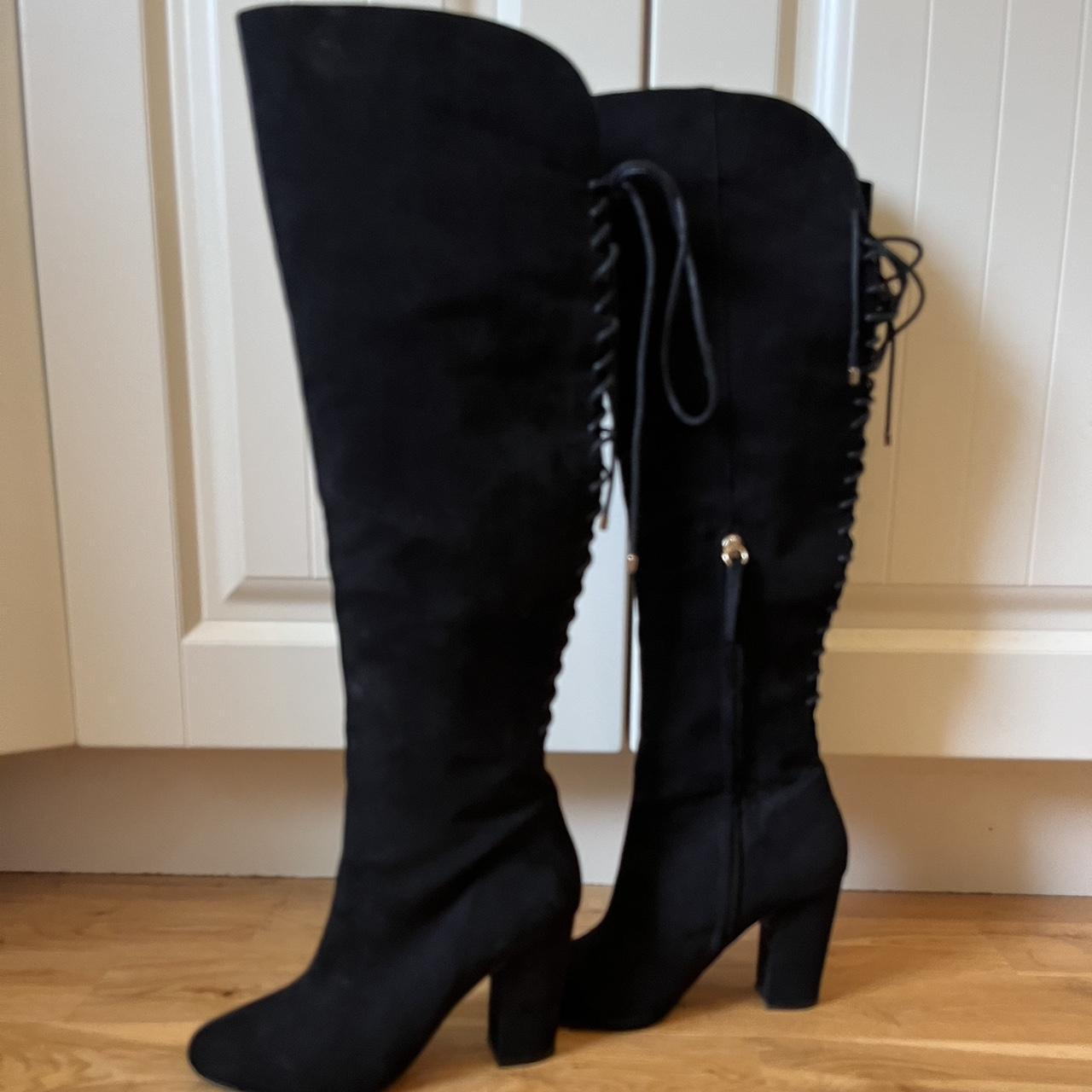 Knee High Boots Lipsy Boots Next Lipsy Knee High Quilted Riding