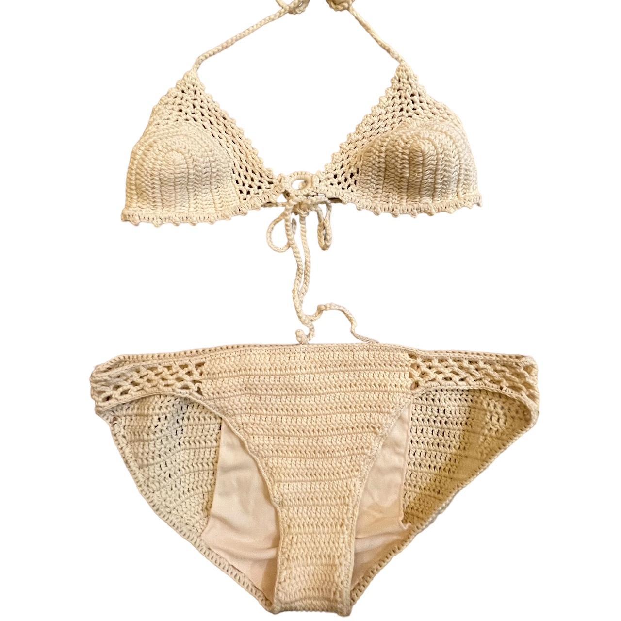 Target Women's Cream Bikinisandtankinisets Depop
