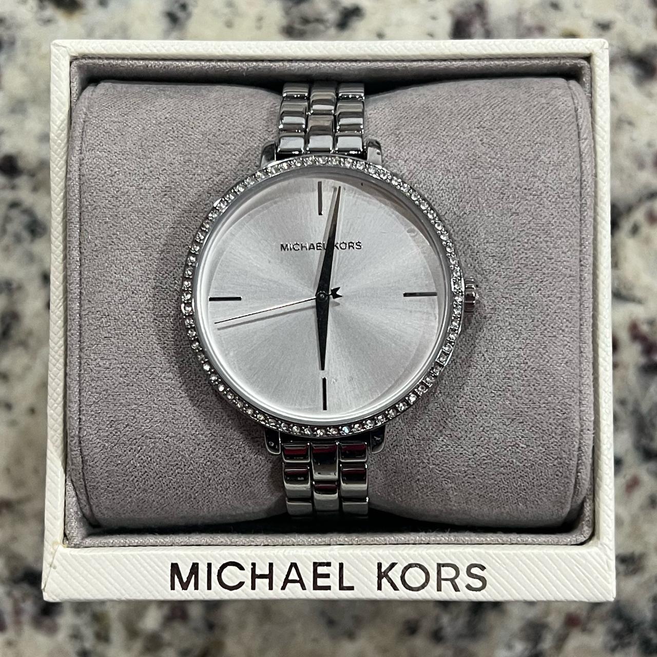 Michael kors men's ion online plated bracelet watch