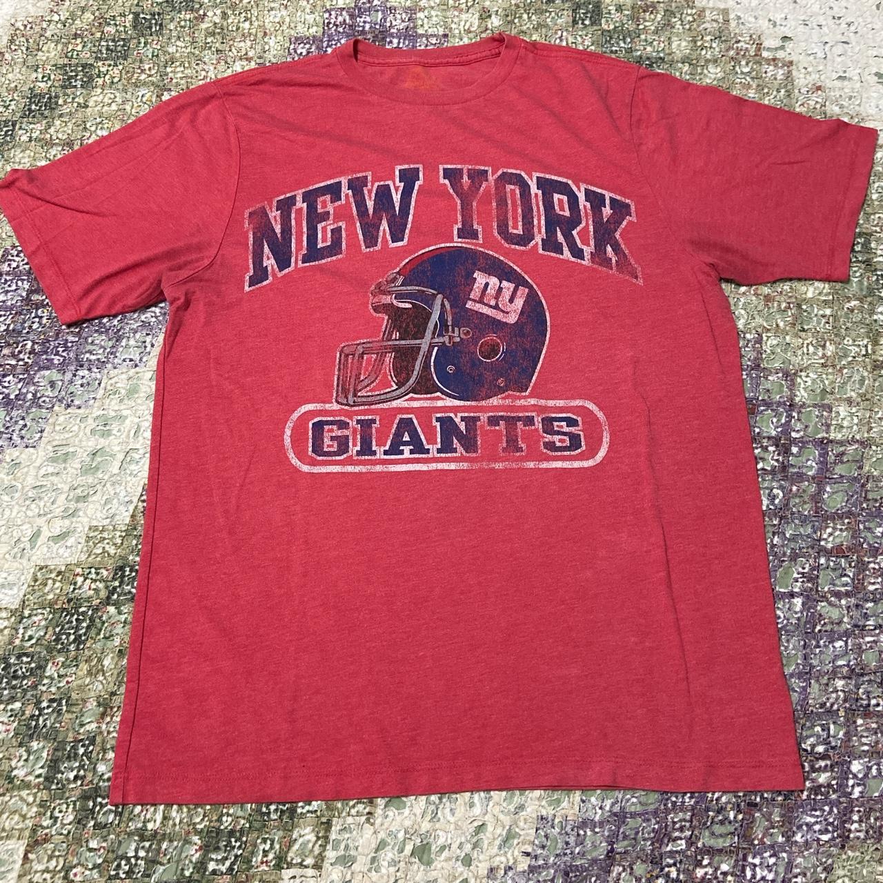 New York Giants Throwback Helmet  Retro New York Giants T-Shirt