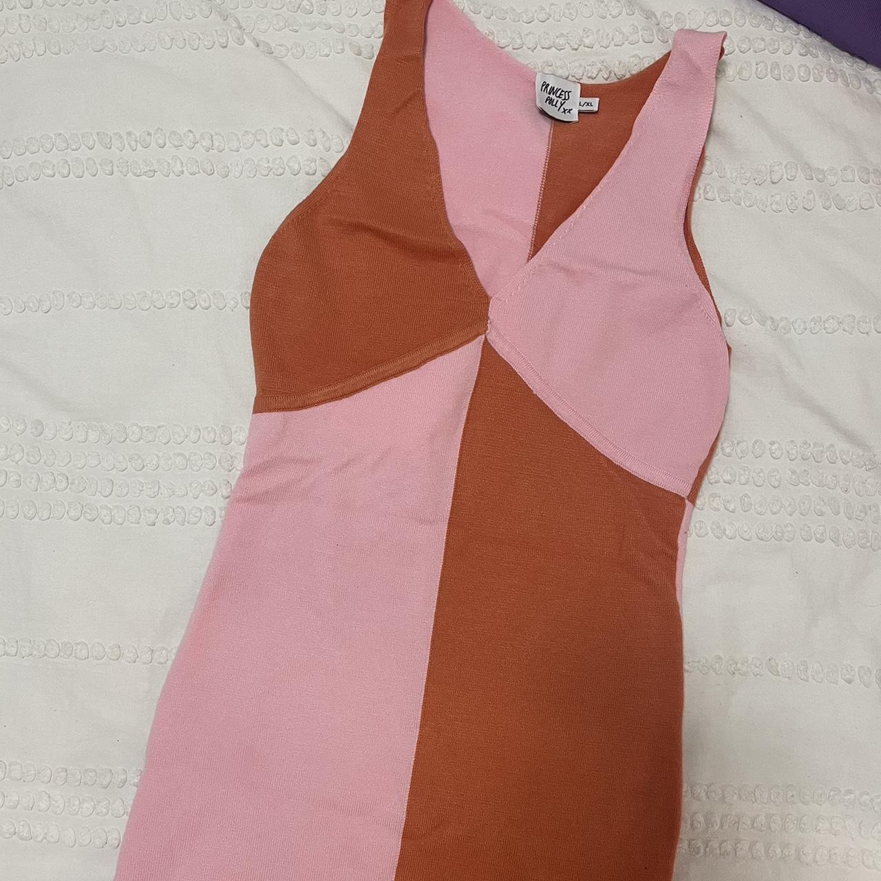 Princess Polly two tone mini dress Super stretchy... Depop
