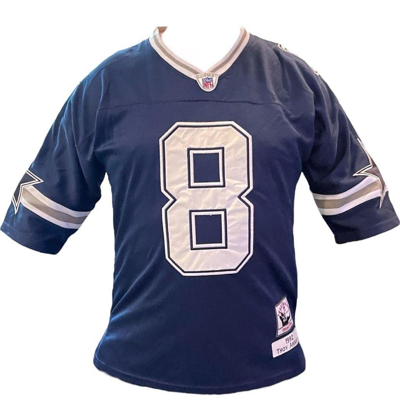 Mitchell and Ness - NFL White Jersey Cowboys 1992 Troy Aikman