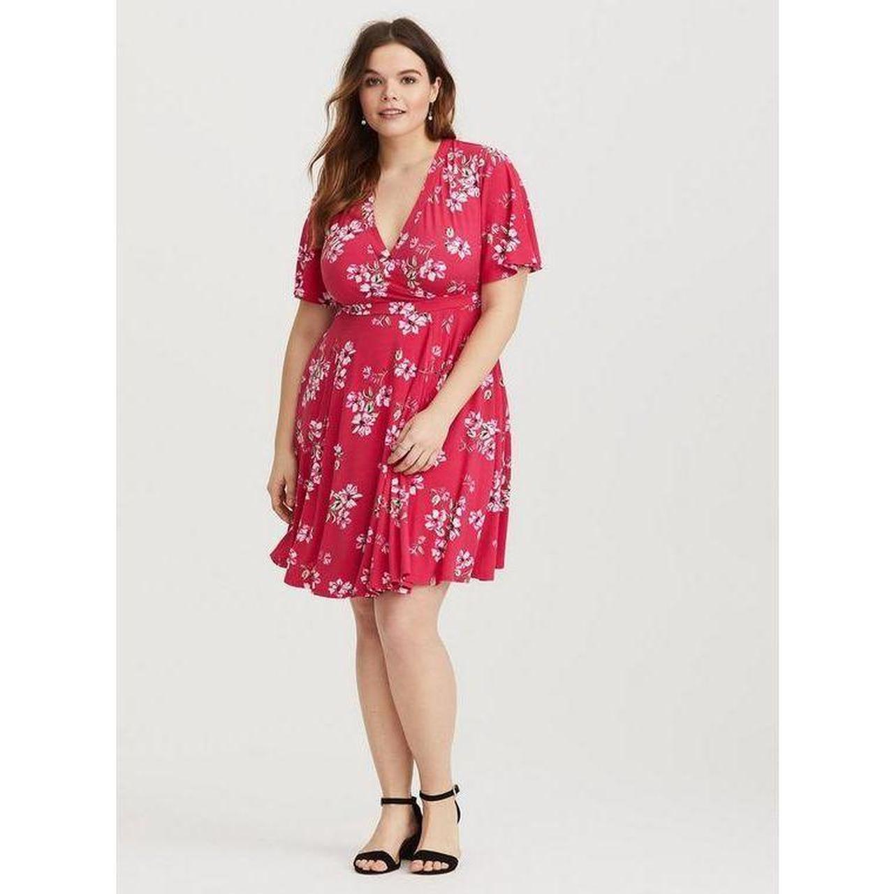 Torrid hotsell wrap dress