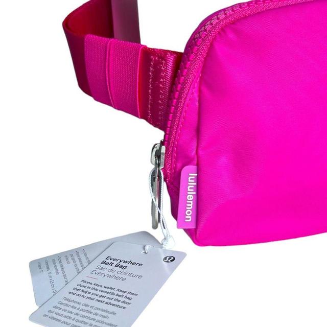 SONIC PINK BELT BAG 🩷🍋 i loveeee #sonicpink #beltbag #lululemon #lul