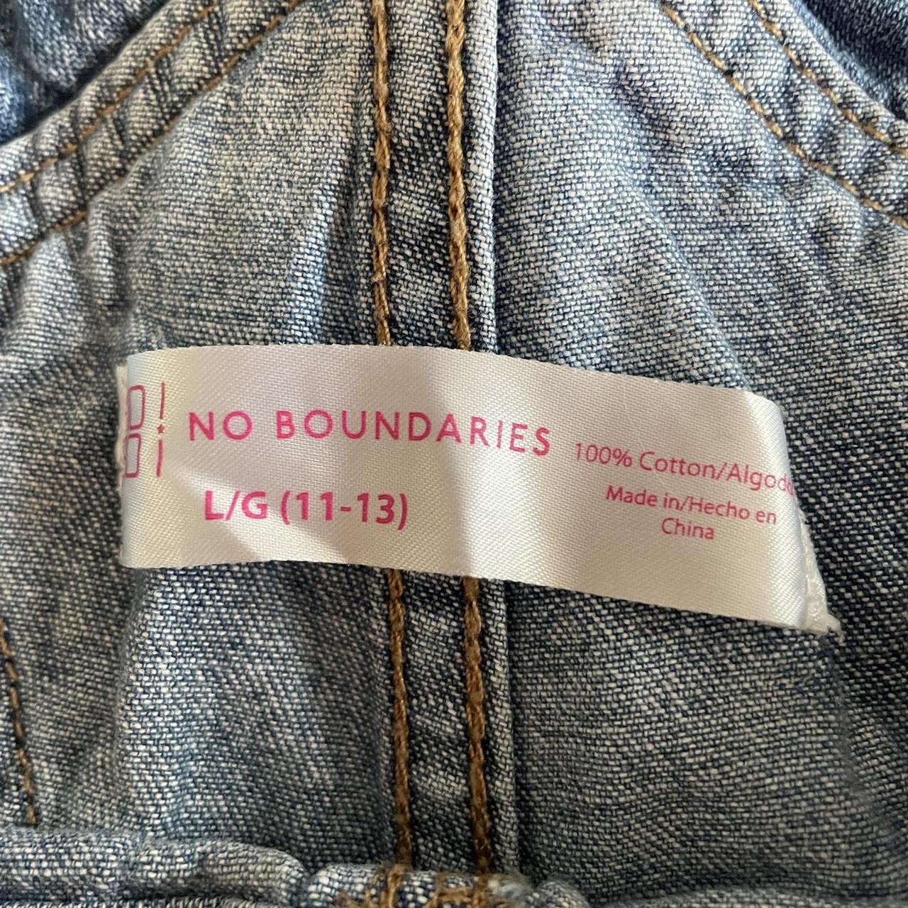 no boundaries overall shorts! used these for a... Depop