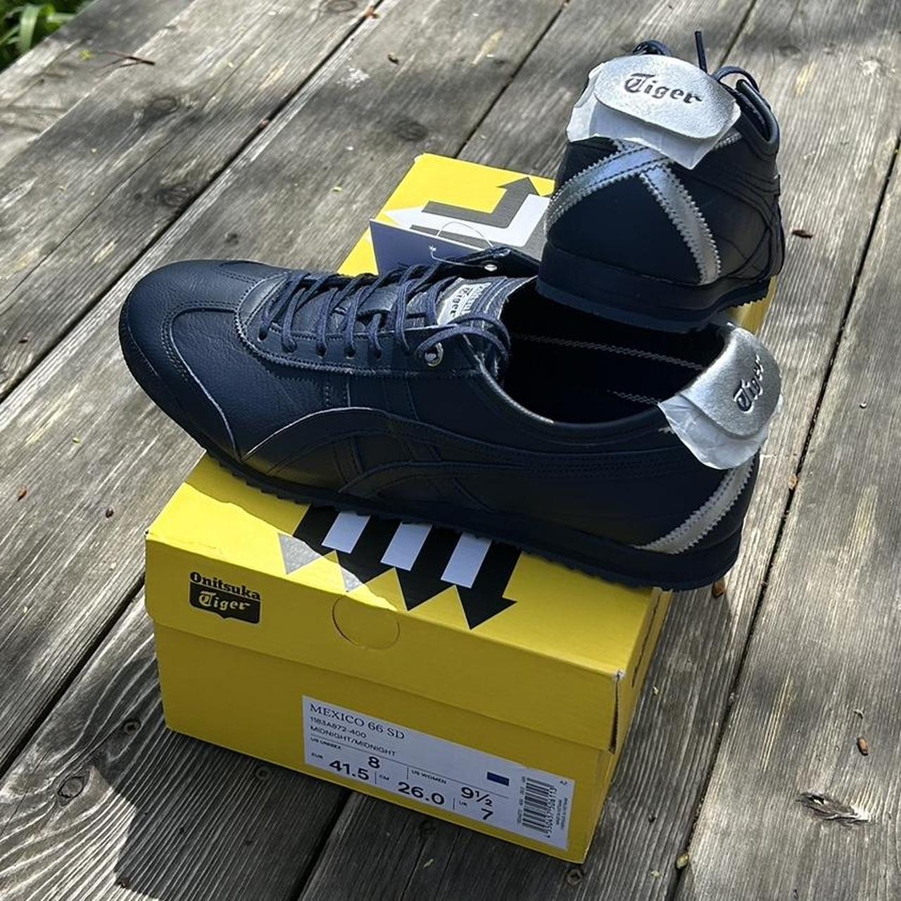 ONITSUKA TIGER MEXICO 66 SD Midnight blue/Chrome. | Depop