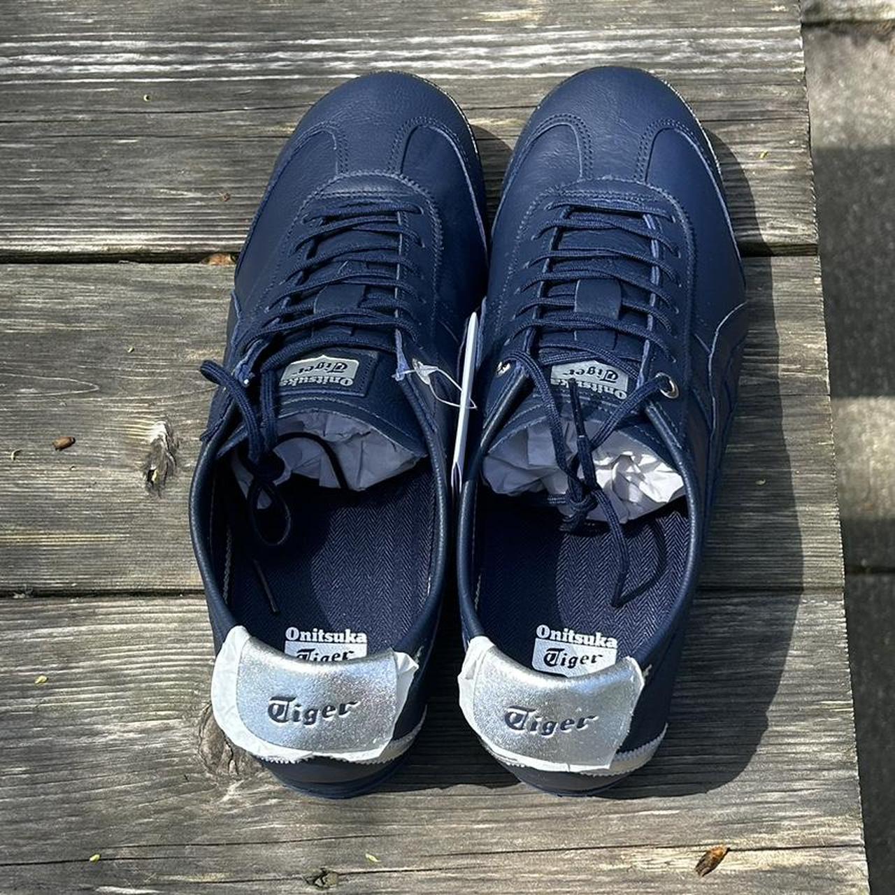 ONITSUKA TIGER MEXICO 66 SD Midnight blue/Chrome. | Depop