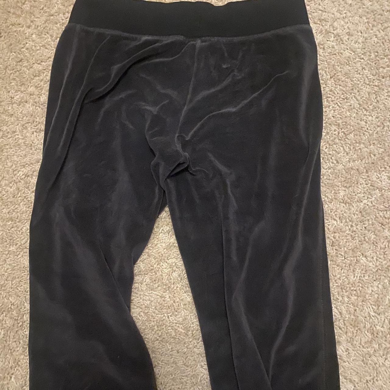 Victoria's Secret Women's Black Joggers-tracksuits | Depop