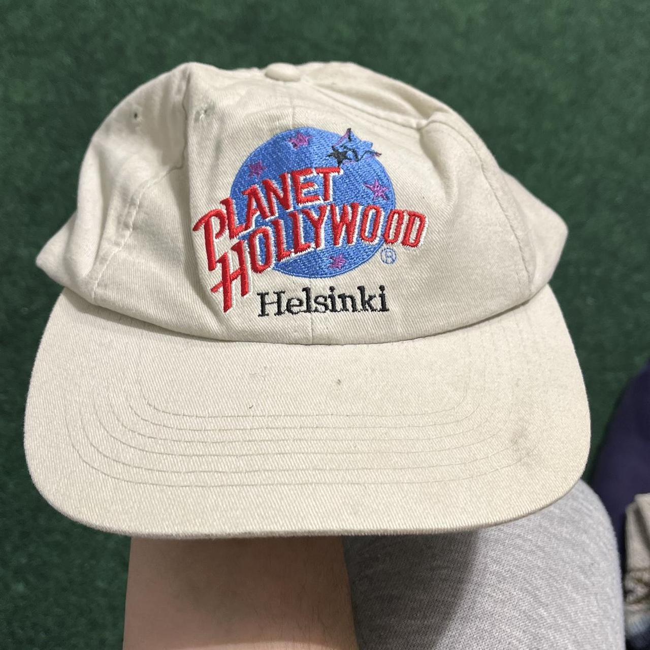 Vintage 90s Planet Hollywood SnapBack... - Depop