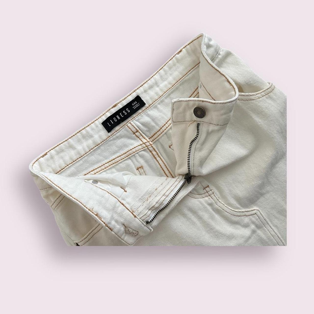 Lioness Women's Skirt - White/Cream - XXS – Lione… - image 2