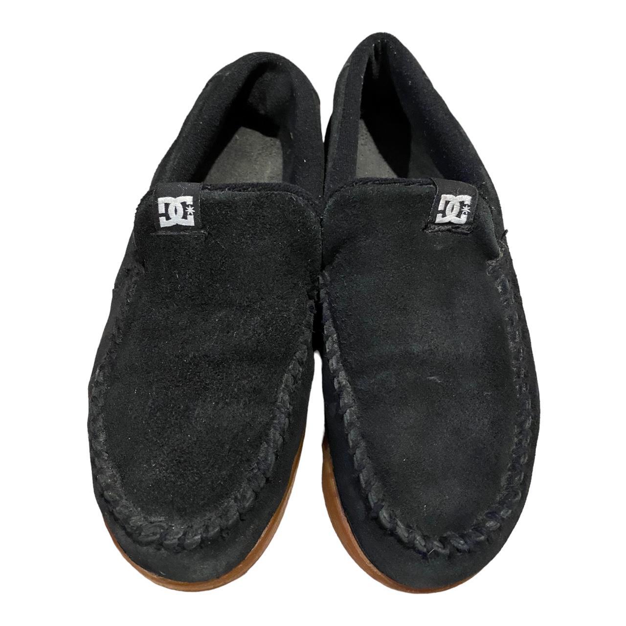 DC Men's Villain TX Slip-on Skate Shoes Black Size... - Depop
