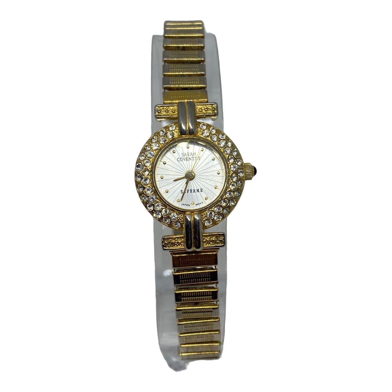 Sarah coventry store supreme watch gold