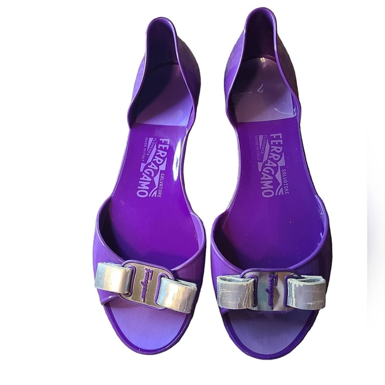 salvatore ferragamo jelly shoes
