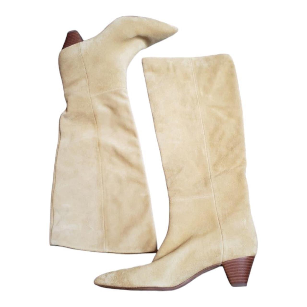 vince casper suede knee boots