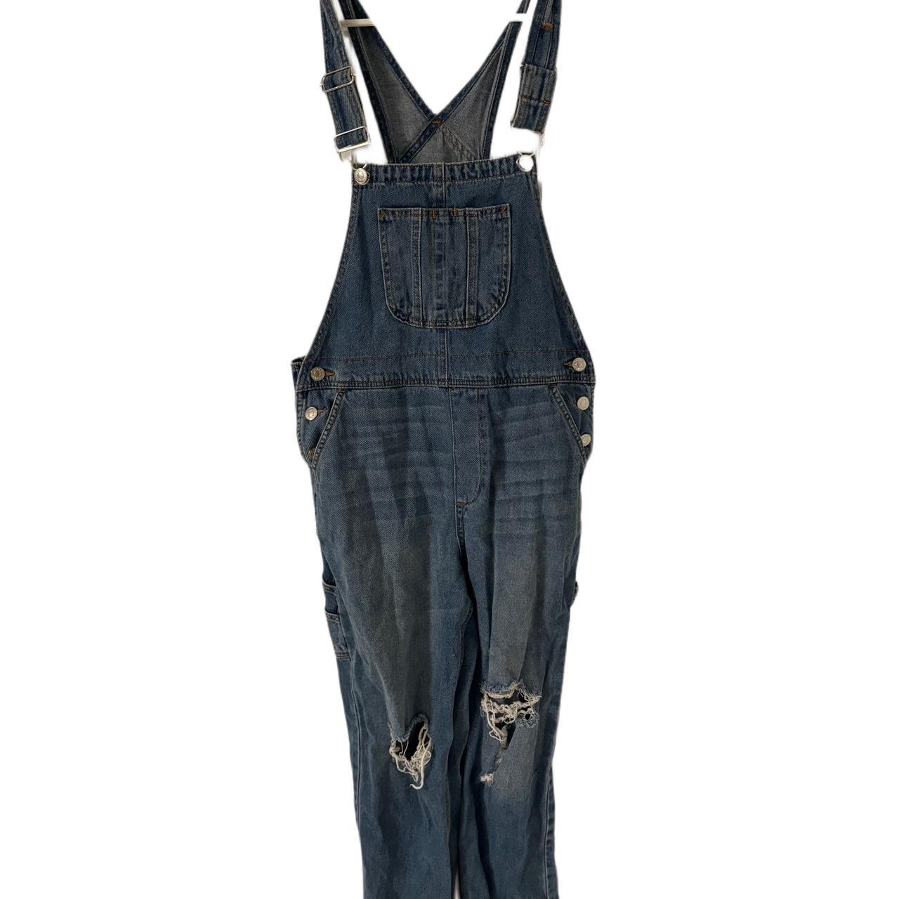 Womens Retro Loose Fitting Denim Jeans Overalls With Pockets, Womans Casual Denim  Jeans Dungarees, Ripped Jeans, Casual Pants, Loose Pants - Etsy