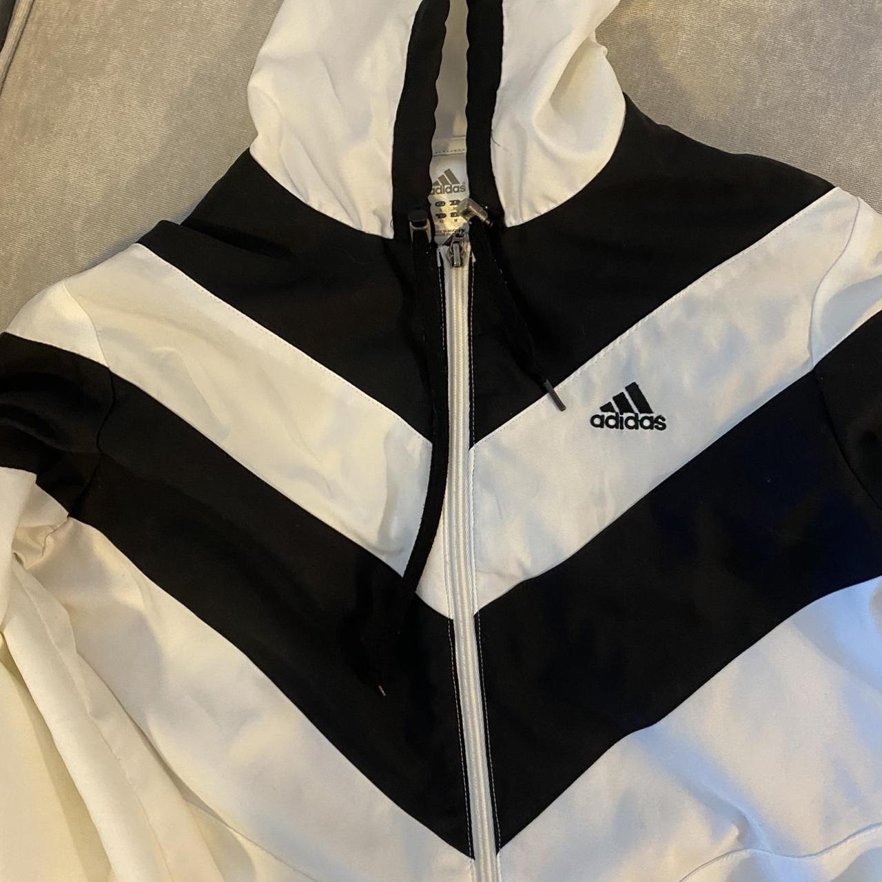 Adidas zip up track jacket in really good condition.... Depop