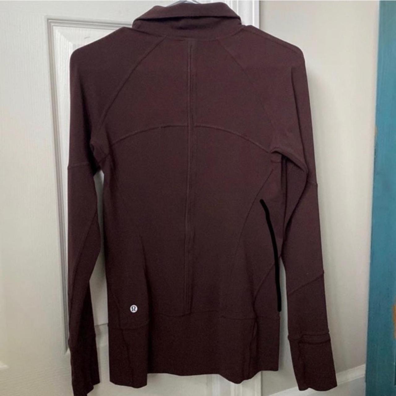 Lululemon Contour Jacket in Pelt Purple size - Depop