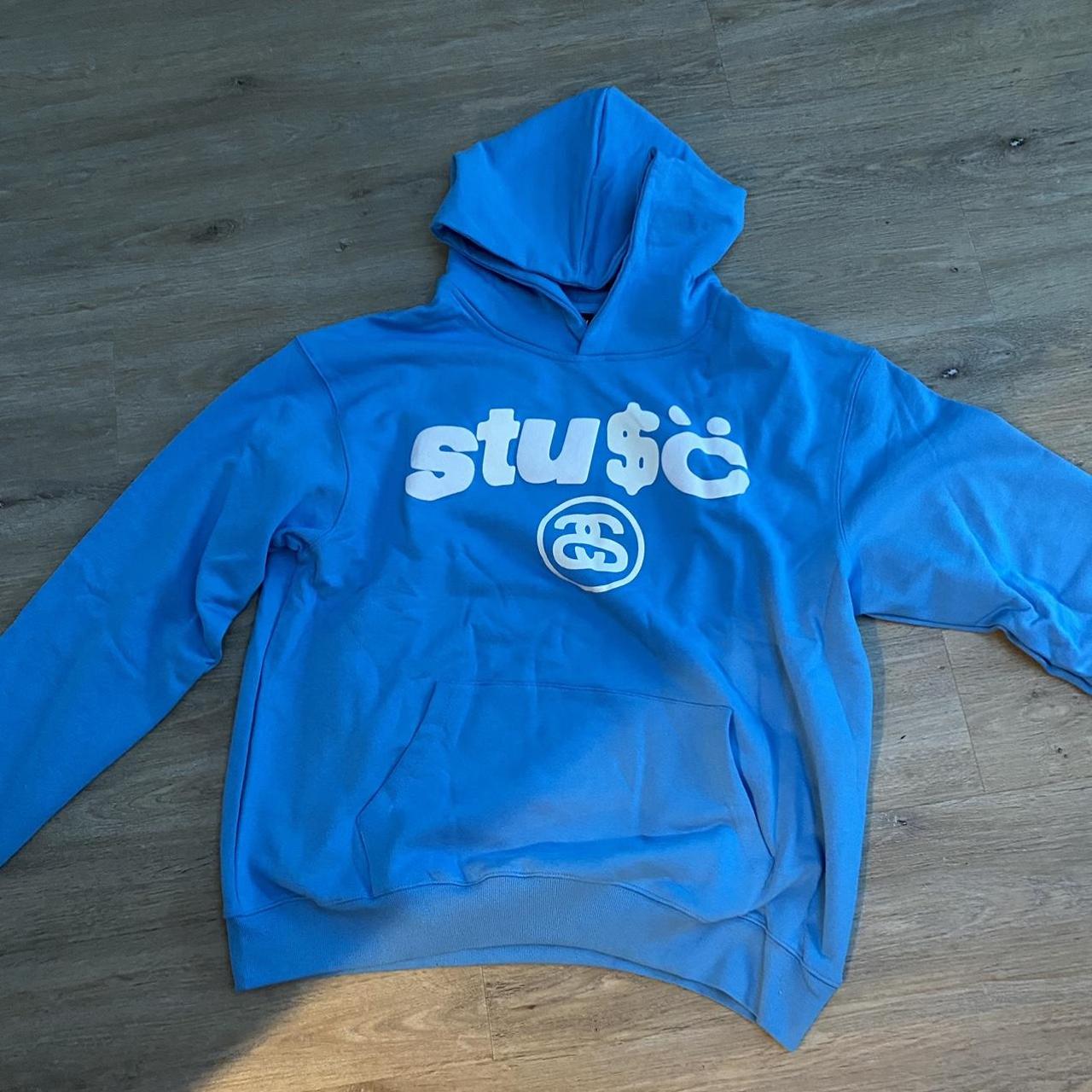 stussy x cpfm 8 ball pigment dyed hoodie. worn only | Depop