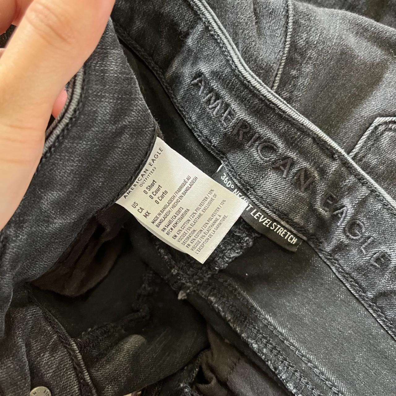 American Eagle Outfitters Women's Black Jeans Depop