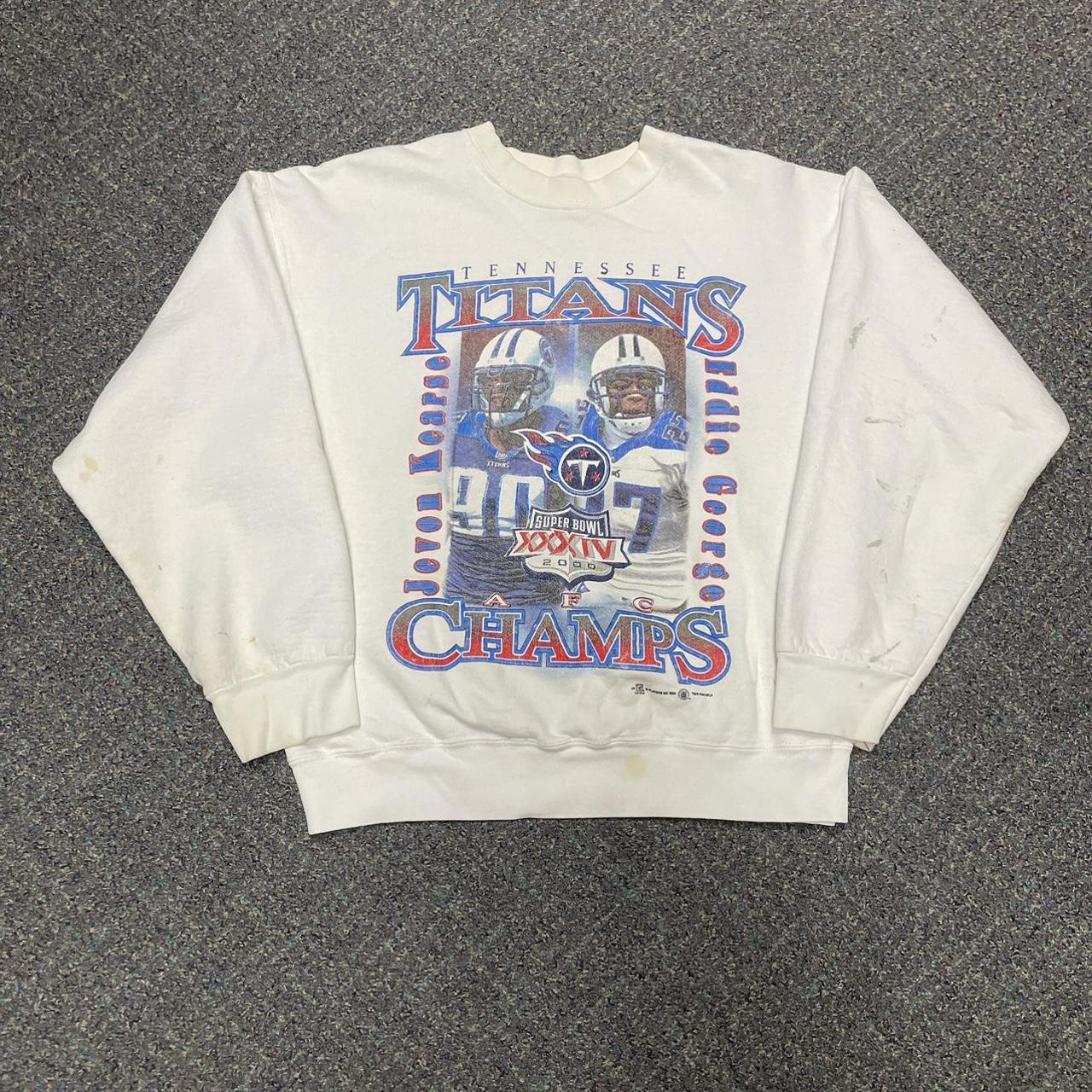 Vintage Tennessee Titans Super Bowl 2000 Crewneck Sweatshirt 