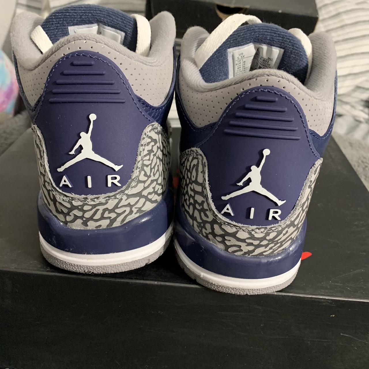 jordan 3 georgetown fake