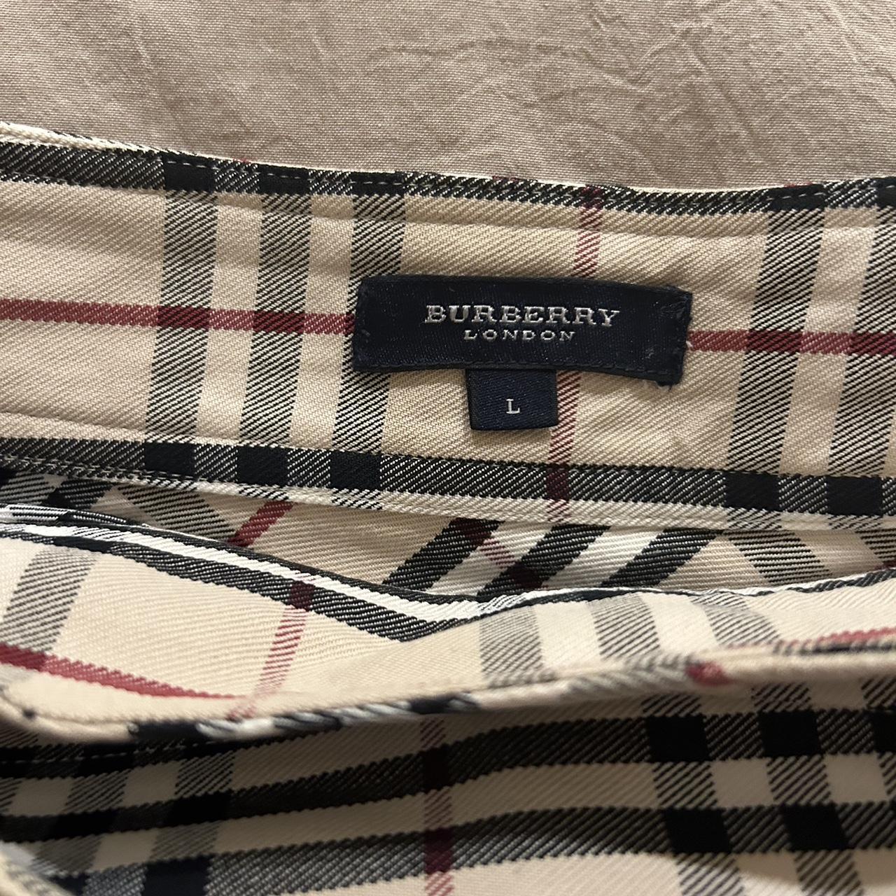 Vintage Burberry Wrap Skirt with Buckle -size... - Depop