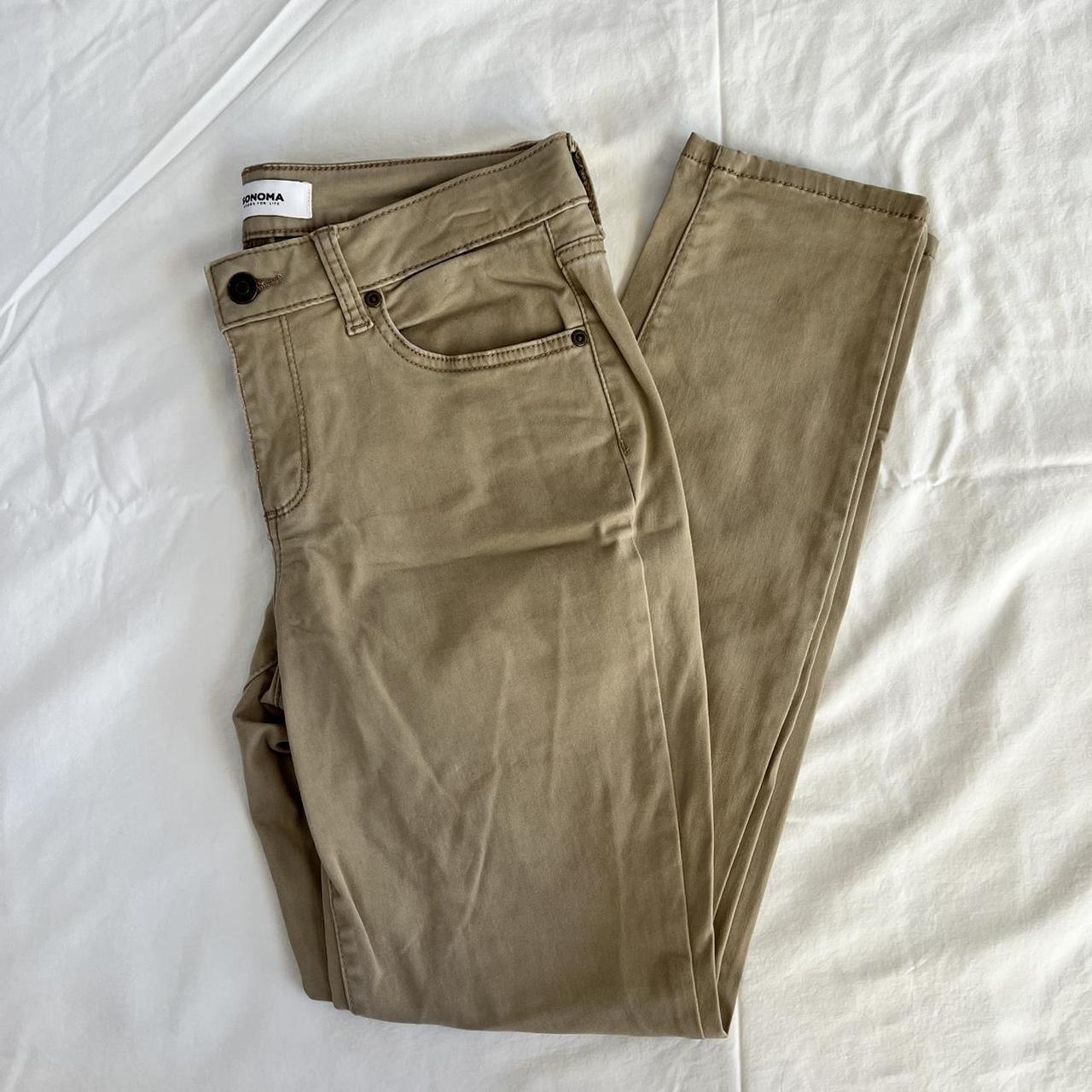 Sonoma Goods for Life tan cargo pants🤎 ITEM - Depop