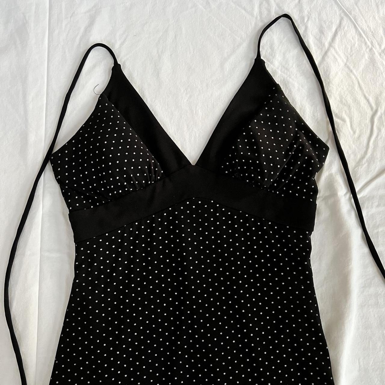 vintage halter polka dot dress 🖤 brand: trixxi… - Depop