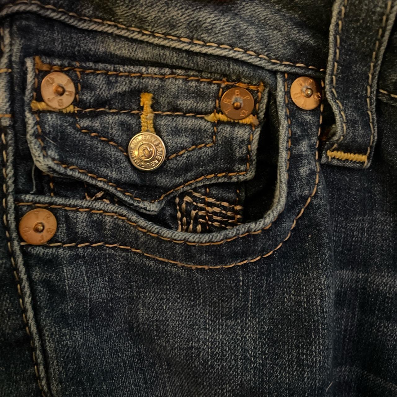 Skinny true religion jeans. These jeans are in great... - Depop