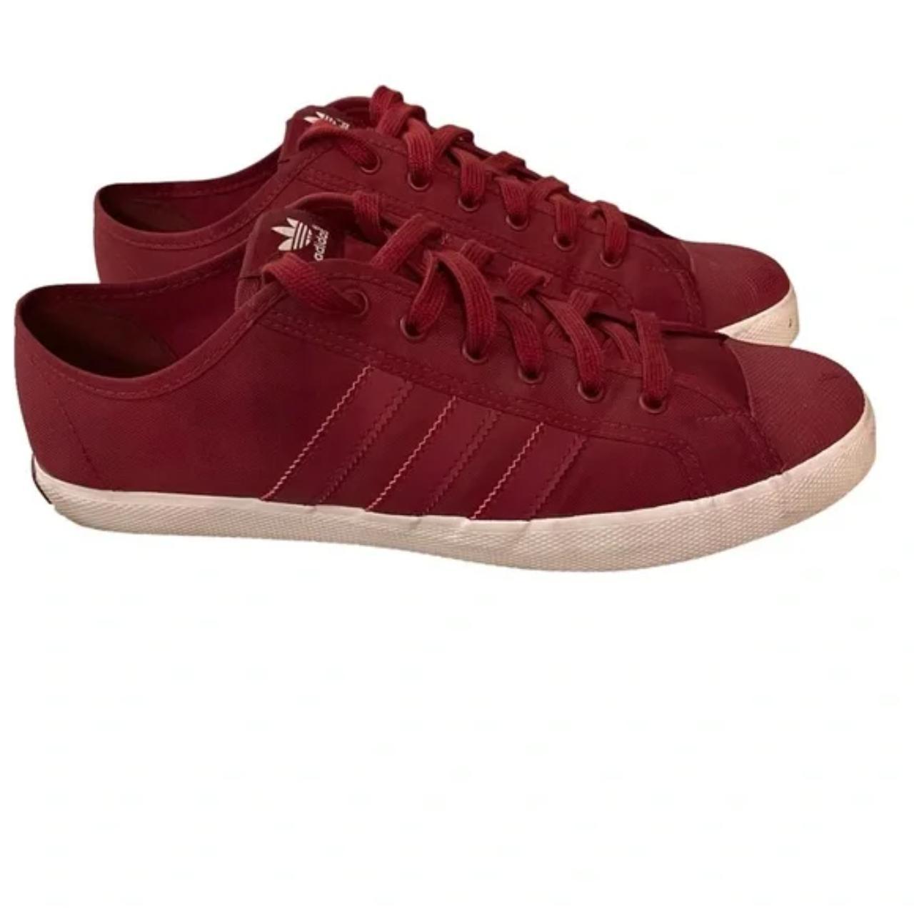 Adidas deals matchcourt burgundy