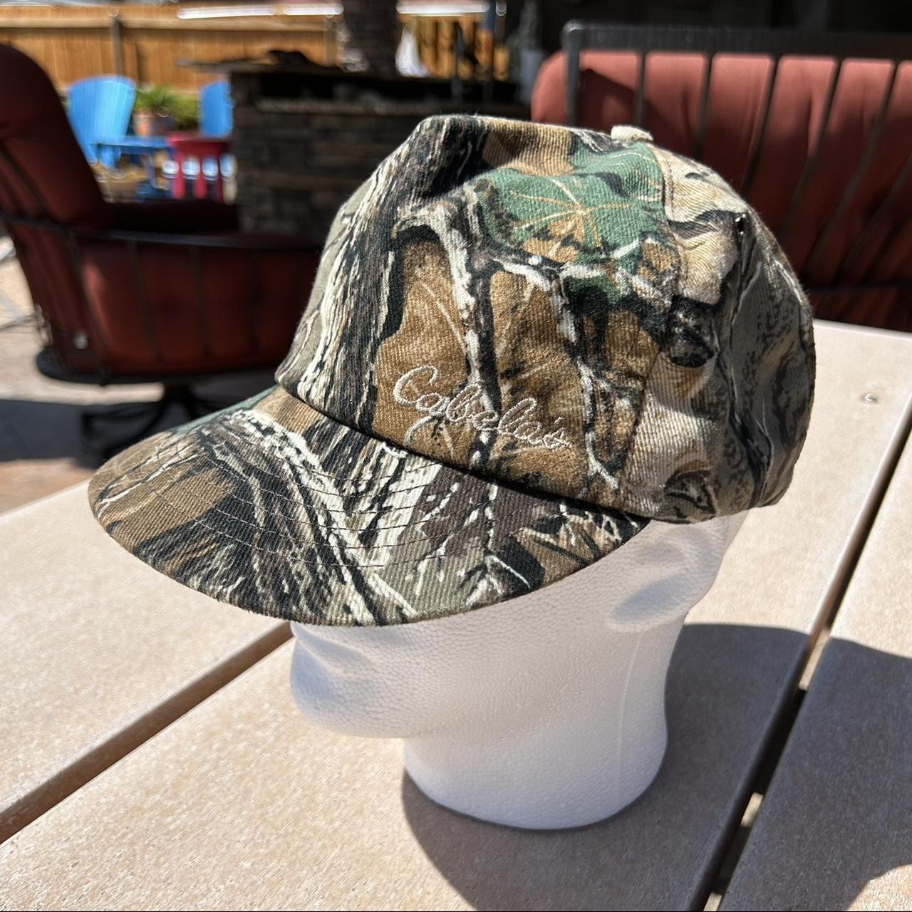 Vintage Cabelas Hunting Cap Hat Snapback Adjustable... - Depop