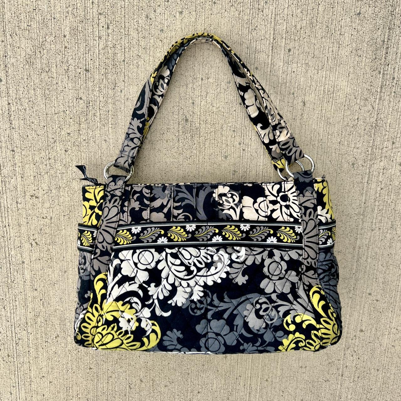 Vera Bradley Large Quilted Shoulder Bag | Baroque... - Depop