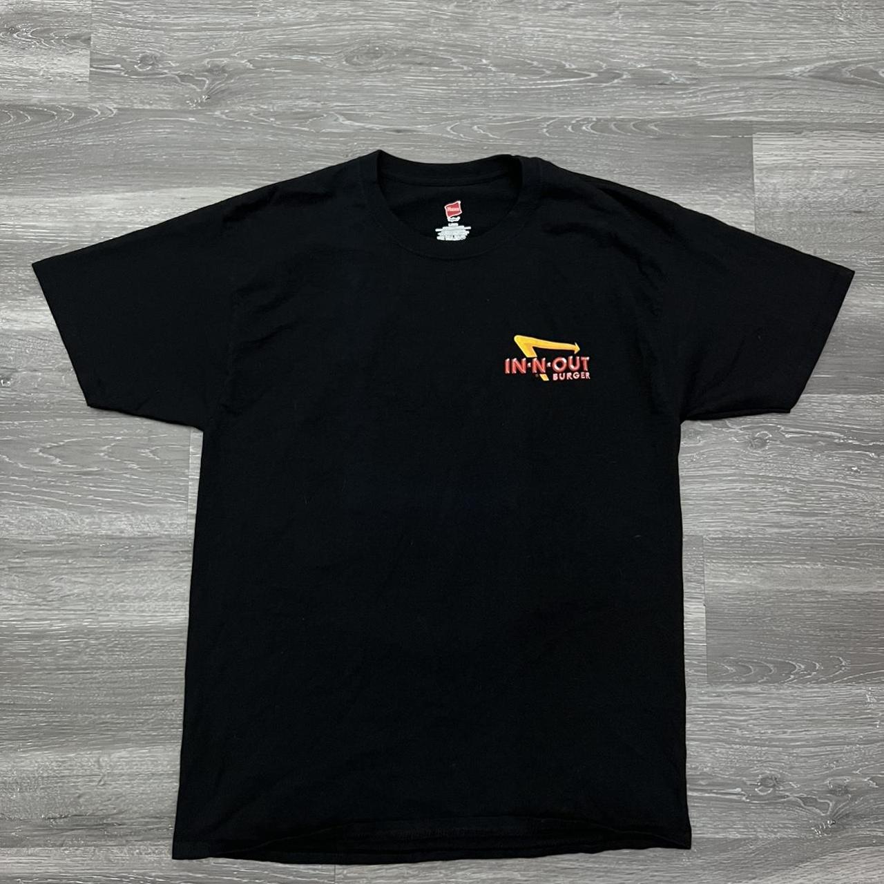 modern In-N-Out Tshirt nice back print with front... - Depop