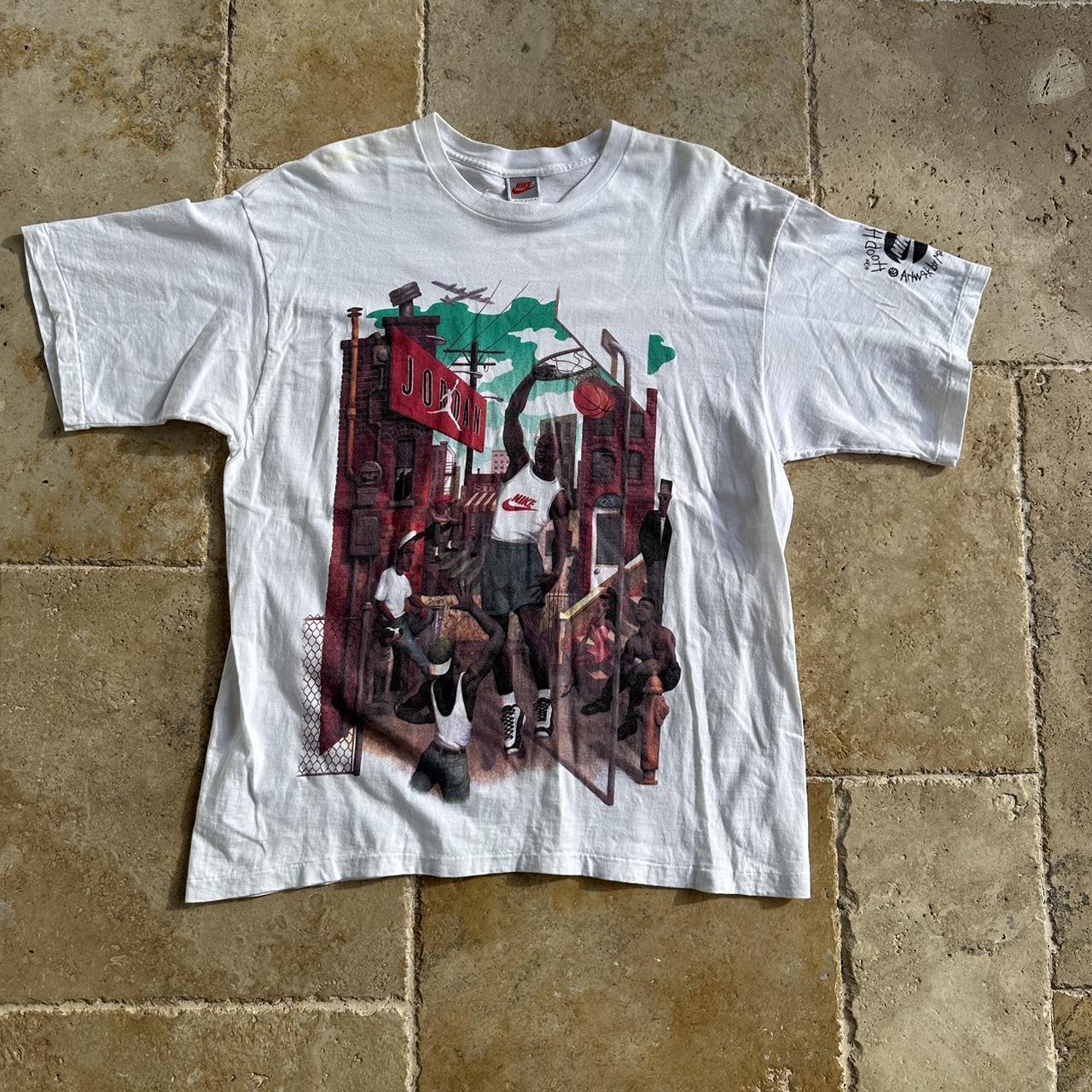 NIKE 90s hoop heroes jordan Tシャツ　銀タグ NIKE 90s hoop heroes jordan Tシャツ 銀タグ