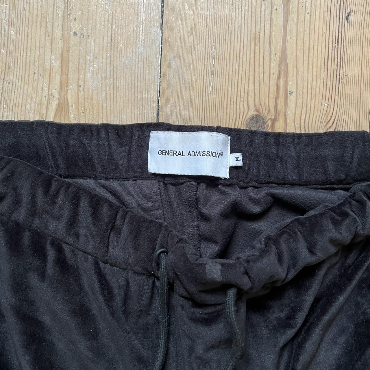 General Admission velour track pants . Very similar... - Depop