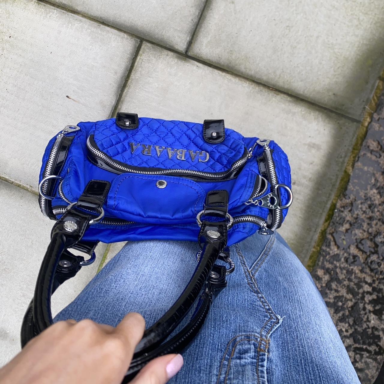 Vintage cobalt blue Gabaara Paris shoulder bag 💙🦋 Depop