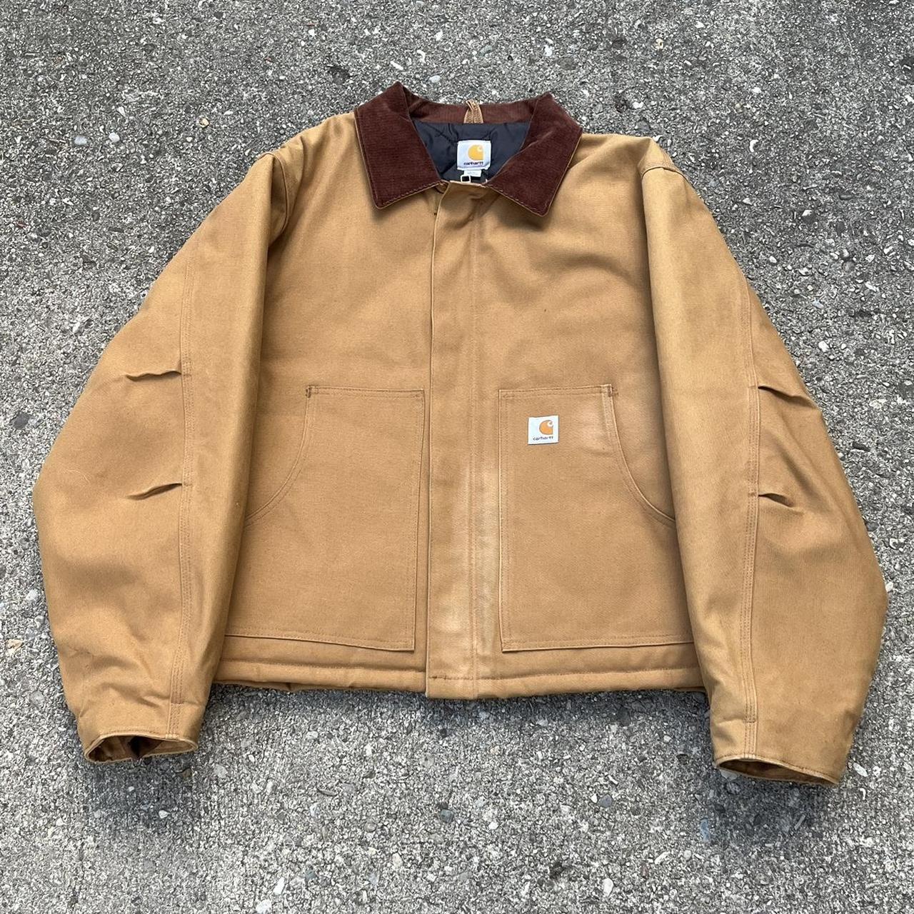 Carhartt Traditional Arctic Duck Quilt Lined... - Depop