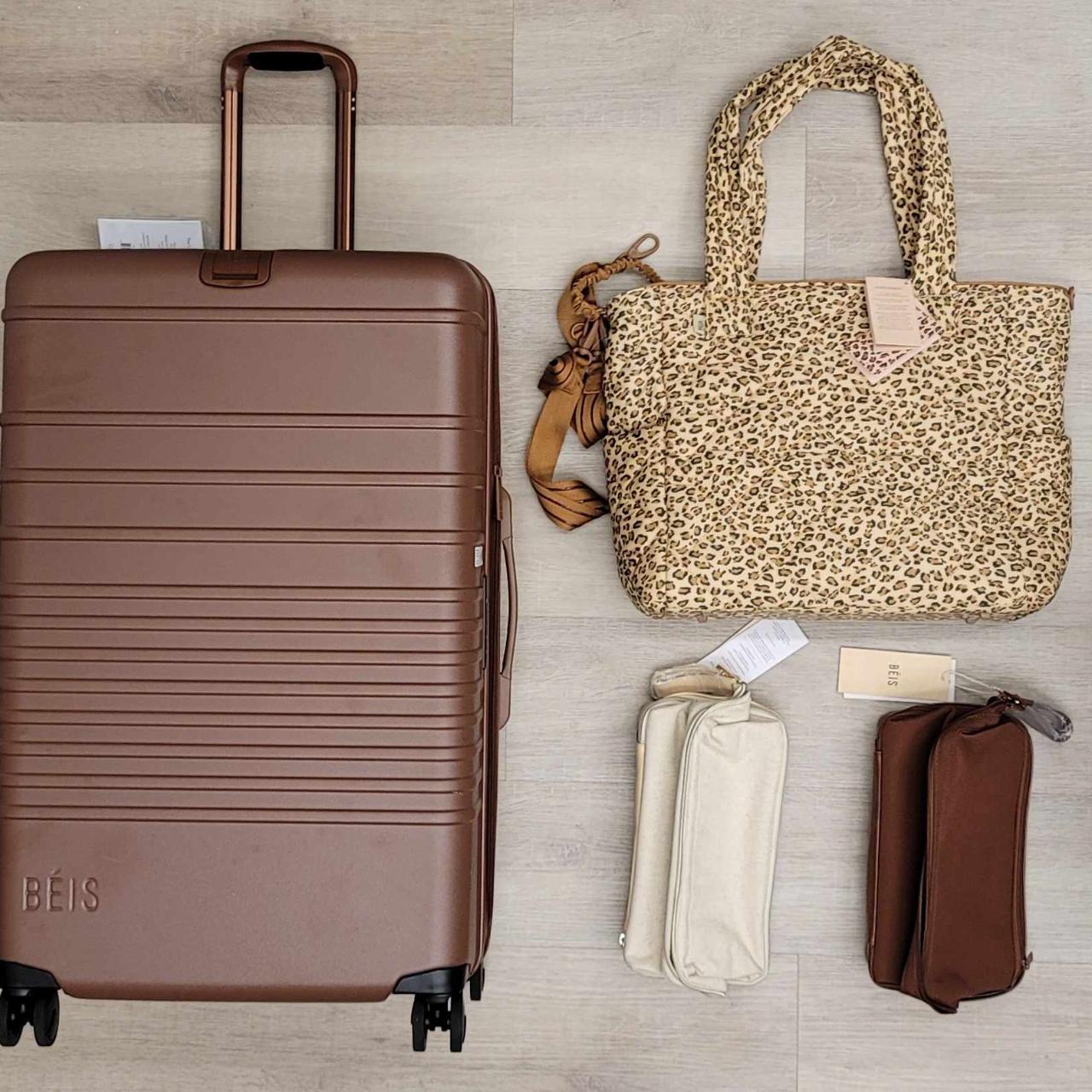 Beis large Maple Suitcase 🍁 - Depop