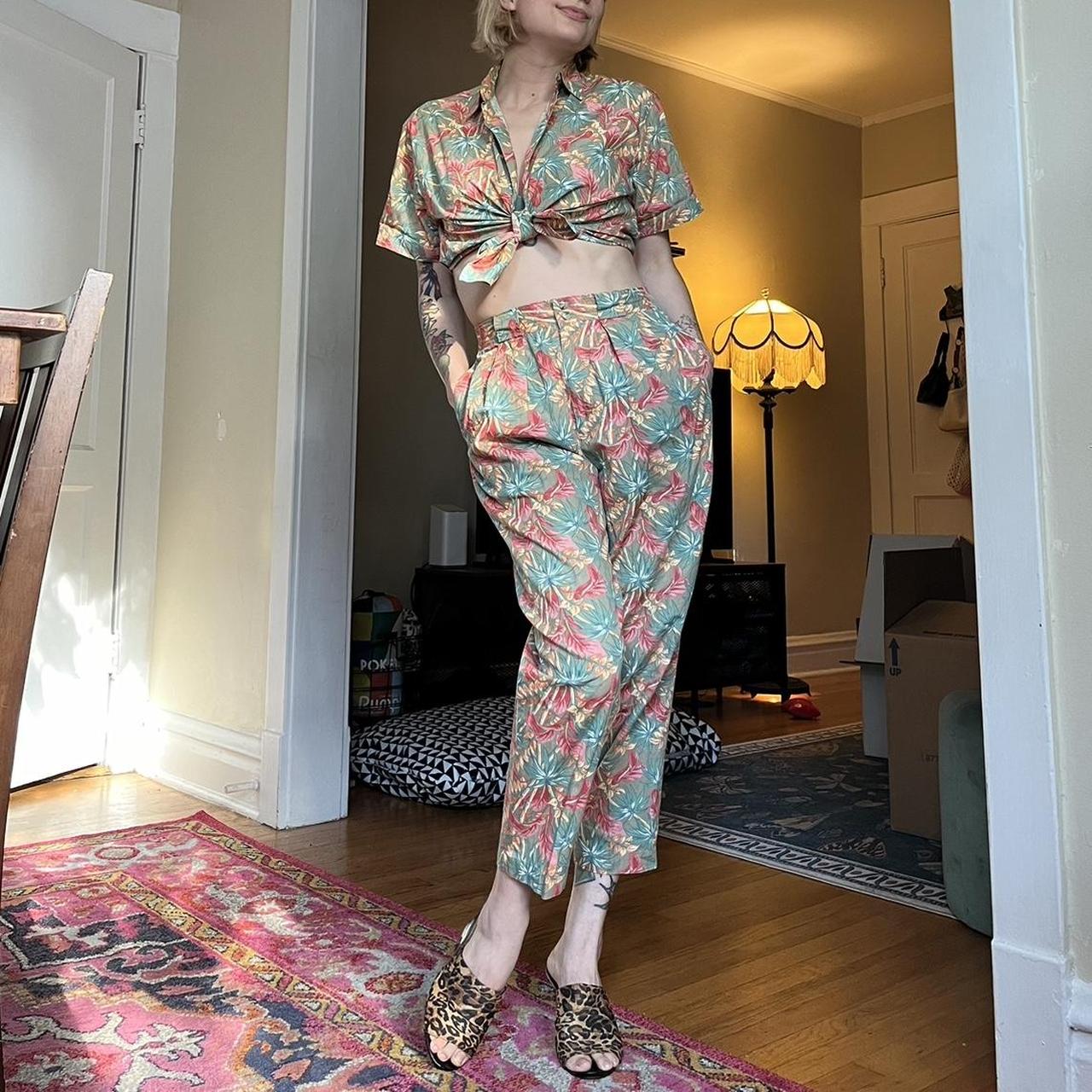 Vintage Gap matching set Super cute floral Depop