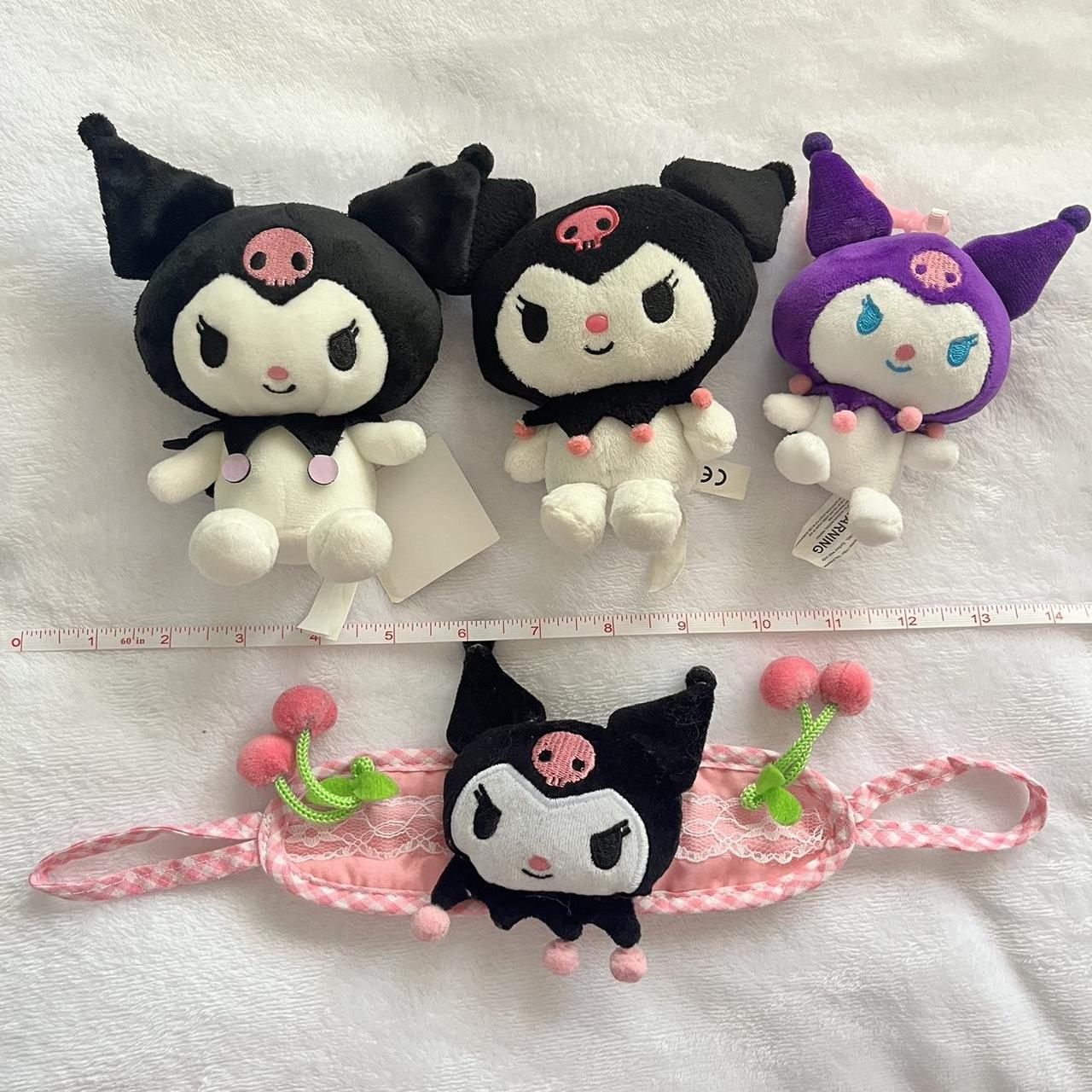 Sanrio Kuromi Bundle Kuromi Plush 2013 Kuromi Depop sanrio-kuromi-bundle-kuromi-plush-2013-kuromi-depop