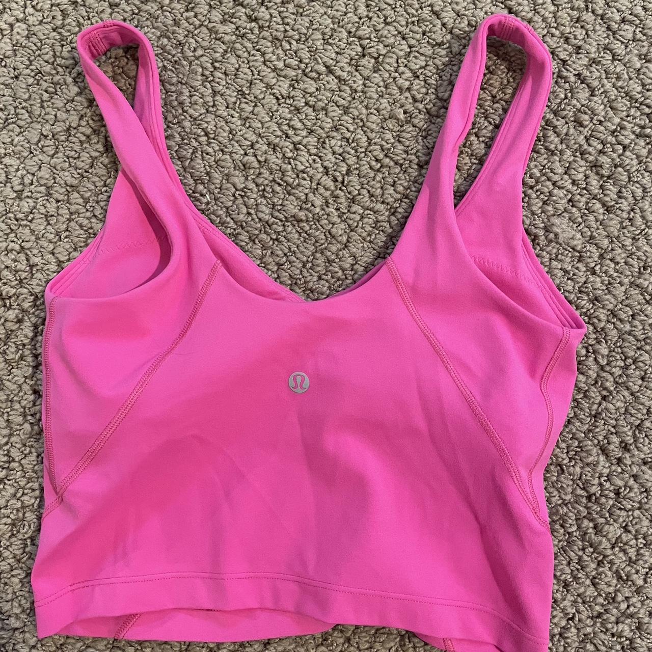 Lululemon Women's Pink Vest | Depop