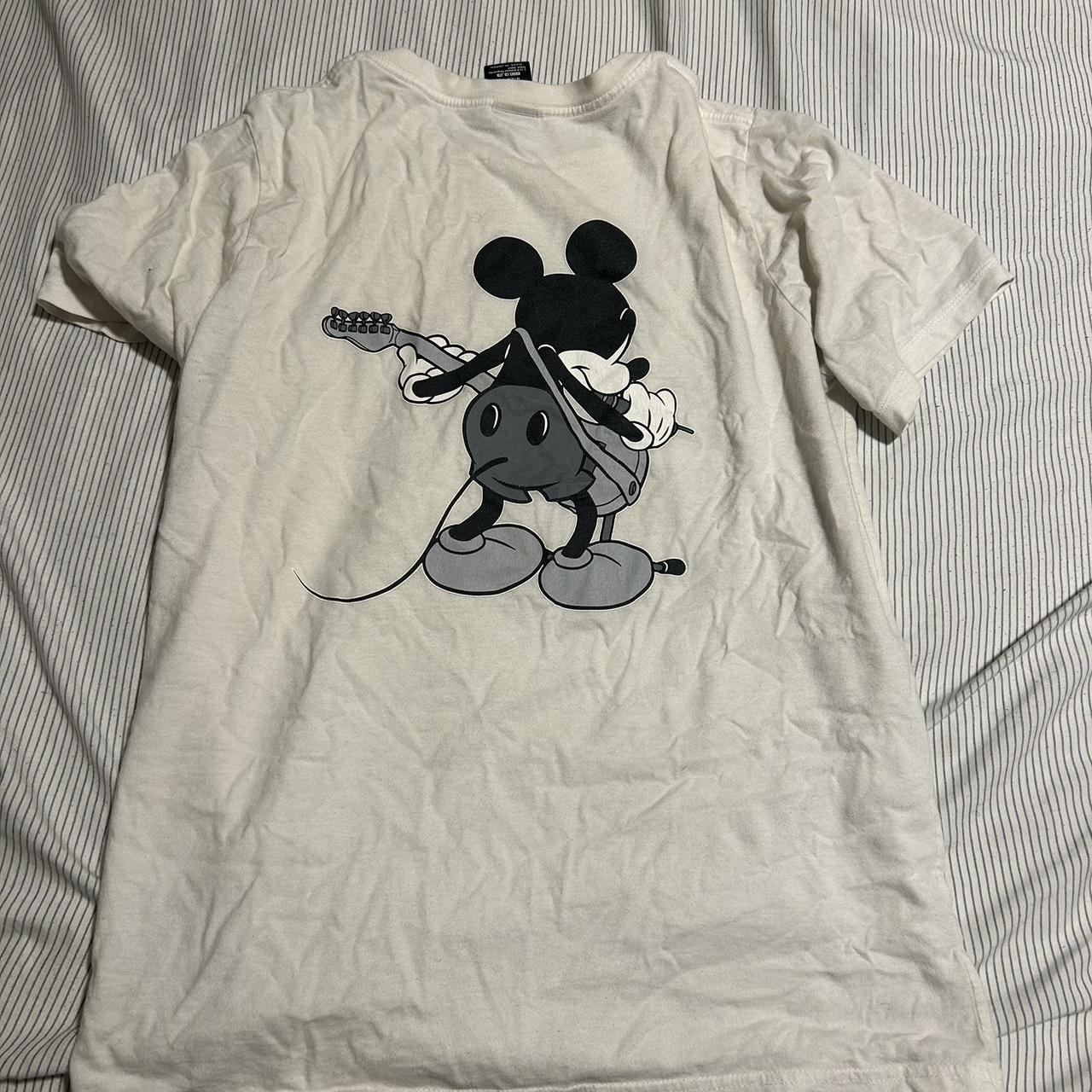 Number Nine Mickey Mouse Tee White Version! Self... - Depop