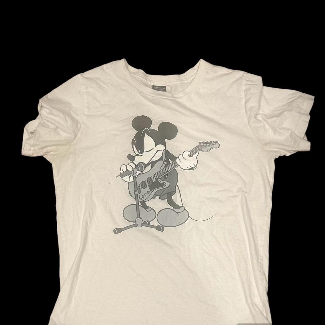 Number nine Mickey Mouse white tee Simple nine piece... - Depop