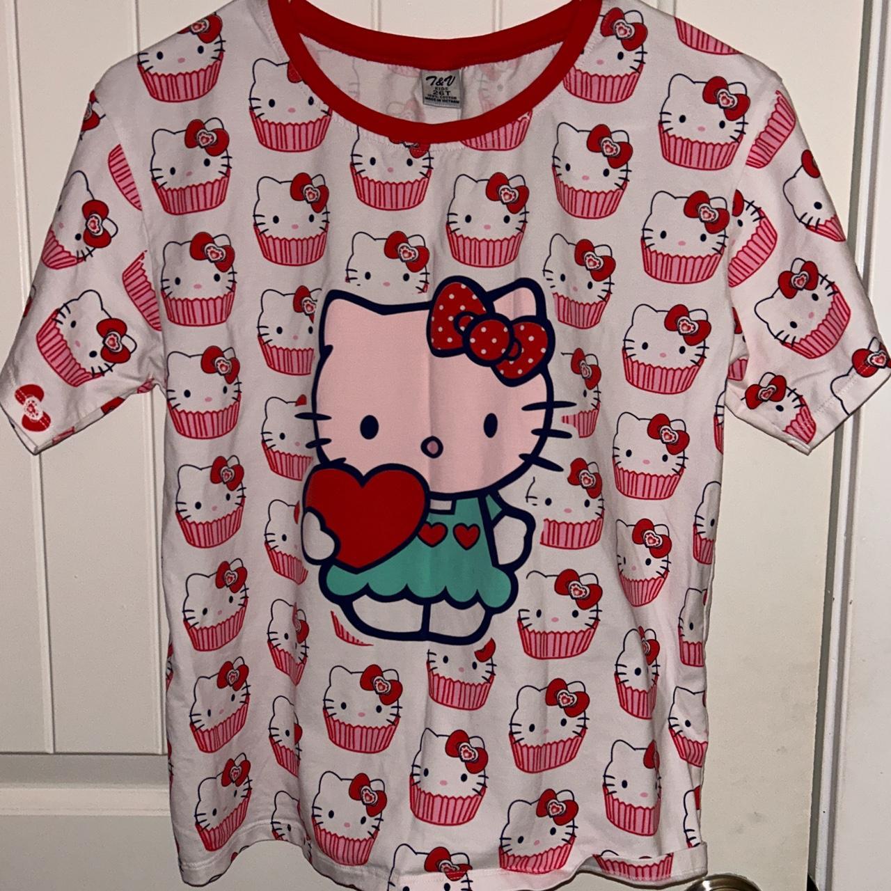 hello kitty t-shirt kids size 26T, fits like a... - Depop