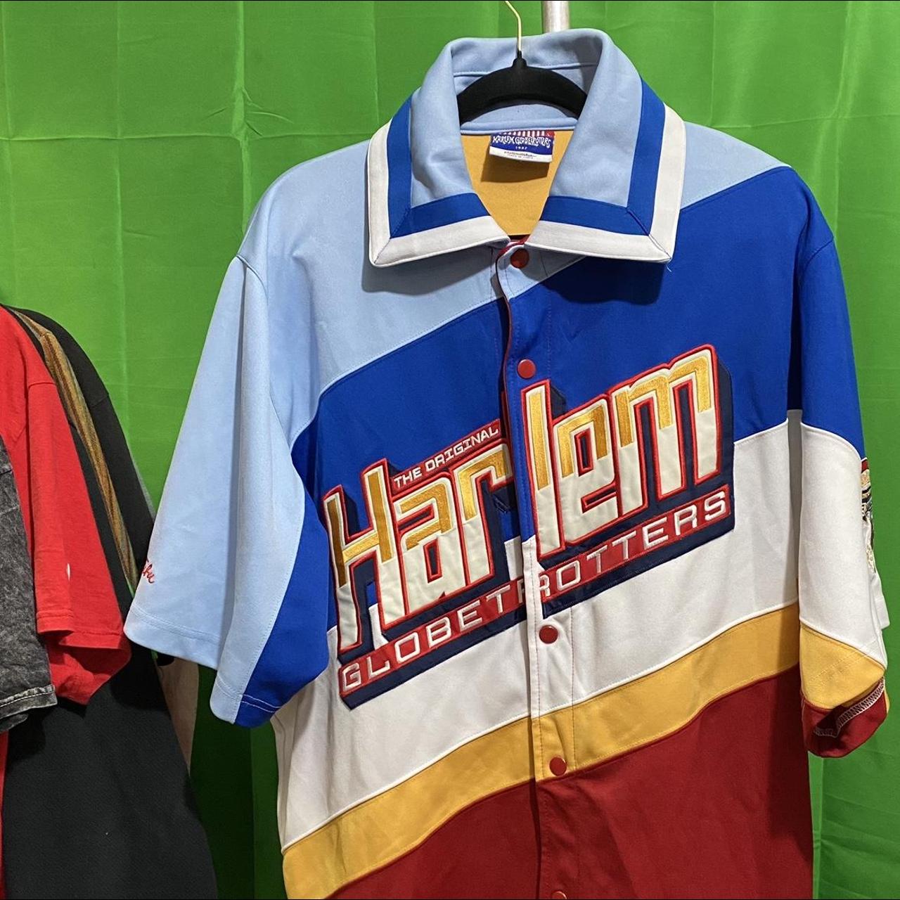 90’s vintage Platinum Fubu Harlem Globe Trotters...